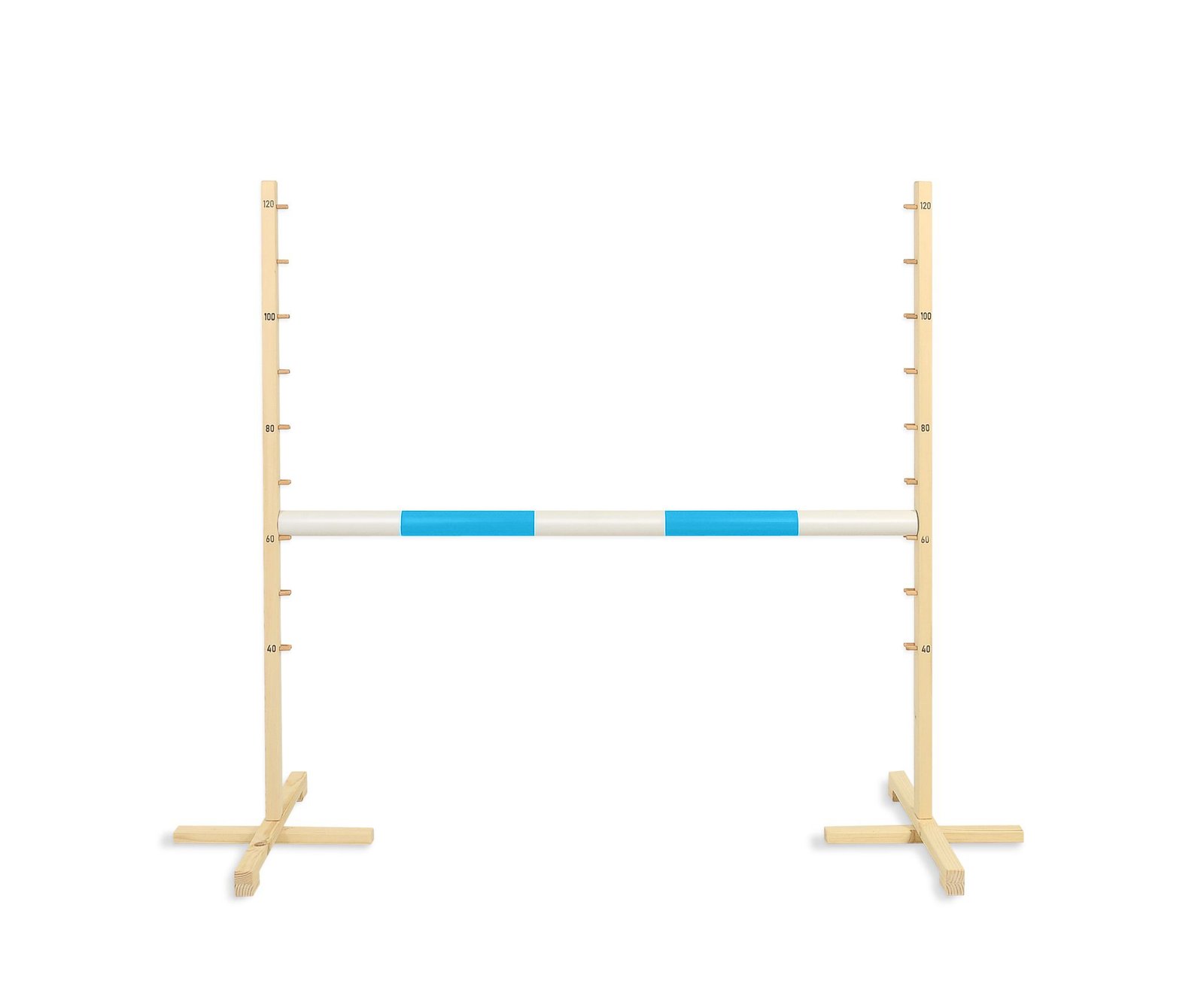 Šuolio kliūtis Hobby Horse, 120cm, šviesiai mėlyna kartelė