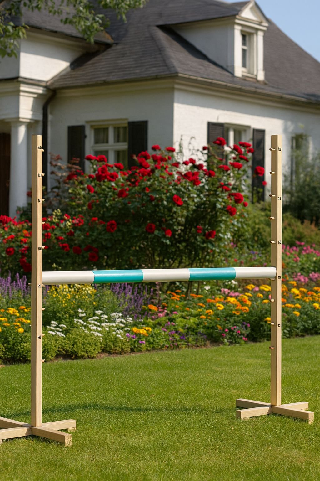 Šuolio kliūtis Hobby Horse, 120cm, mėtinė kartelė - Image 2