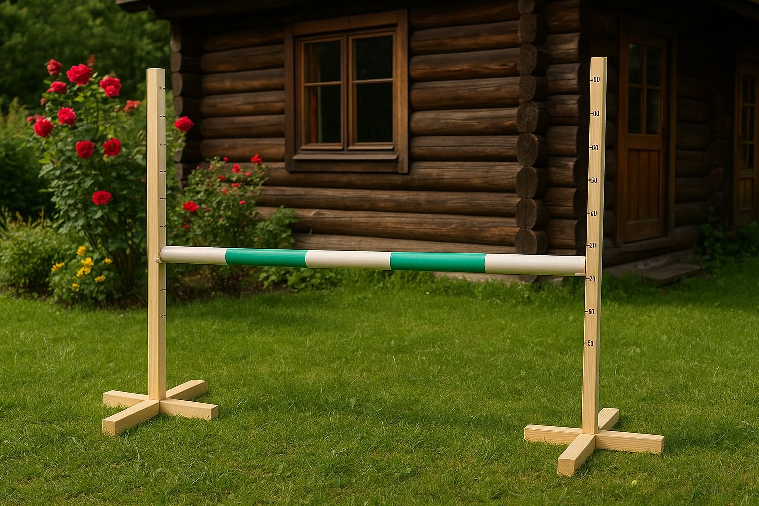 Šuolio kliūtis Hobby Horse, 120cm, mėtinė kartelė - Image 3