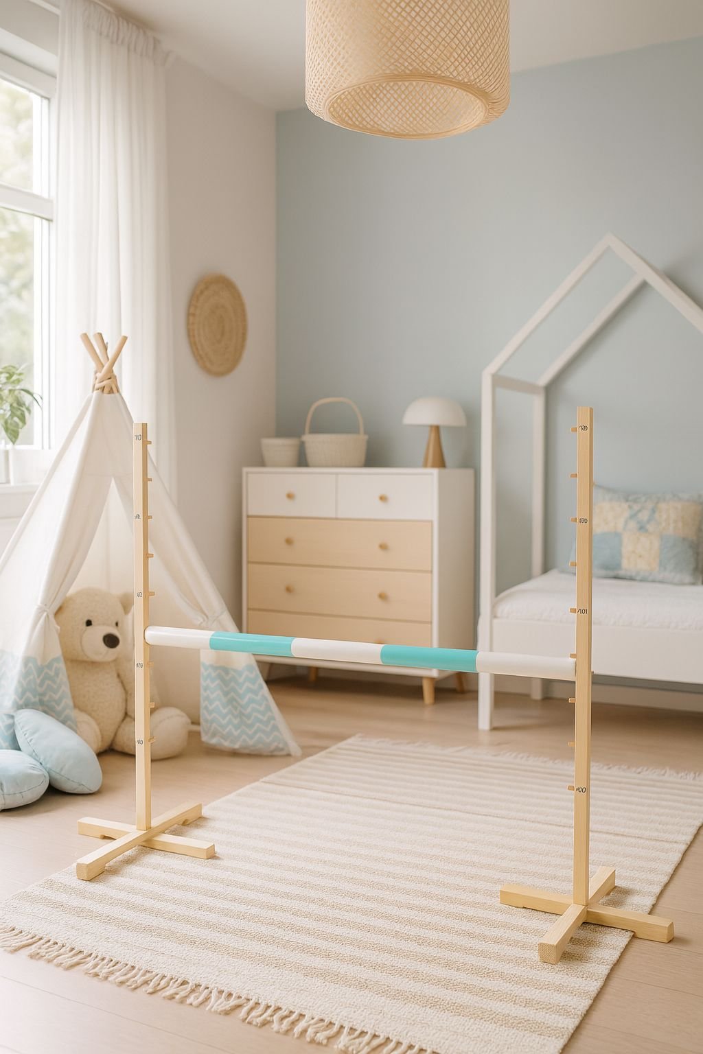 Šuolio kliūtis Hobby Horse, 120cm, mėtinė kartelė - Image 5