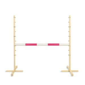Šuolio kliūtis Hobby Horse, 120cm, rožinė kartelė