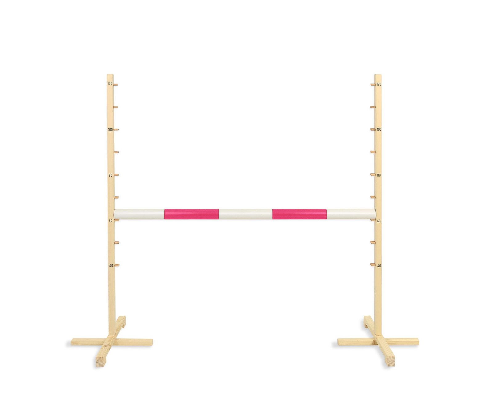 Šuolio kliūtis Hobby Horse, 120cm, rožinė kartelė