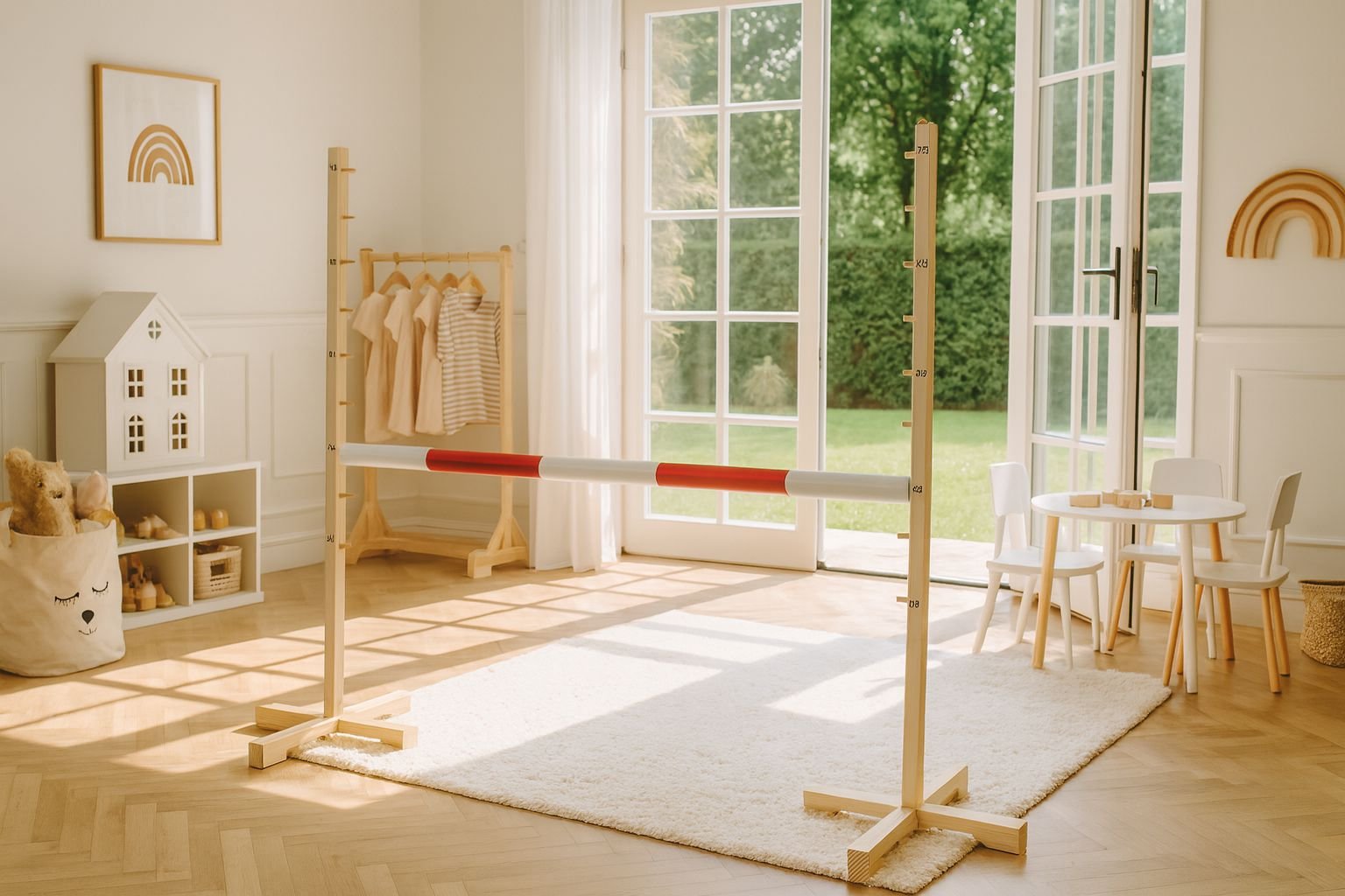 Šuolio kliūtis Hobby Horse, 120cm, raudona kartelė - Image 2