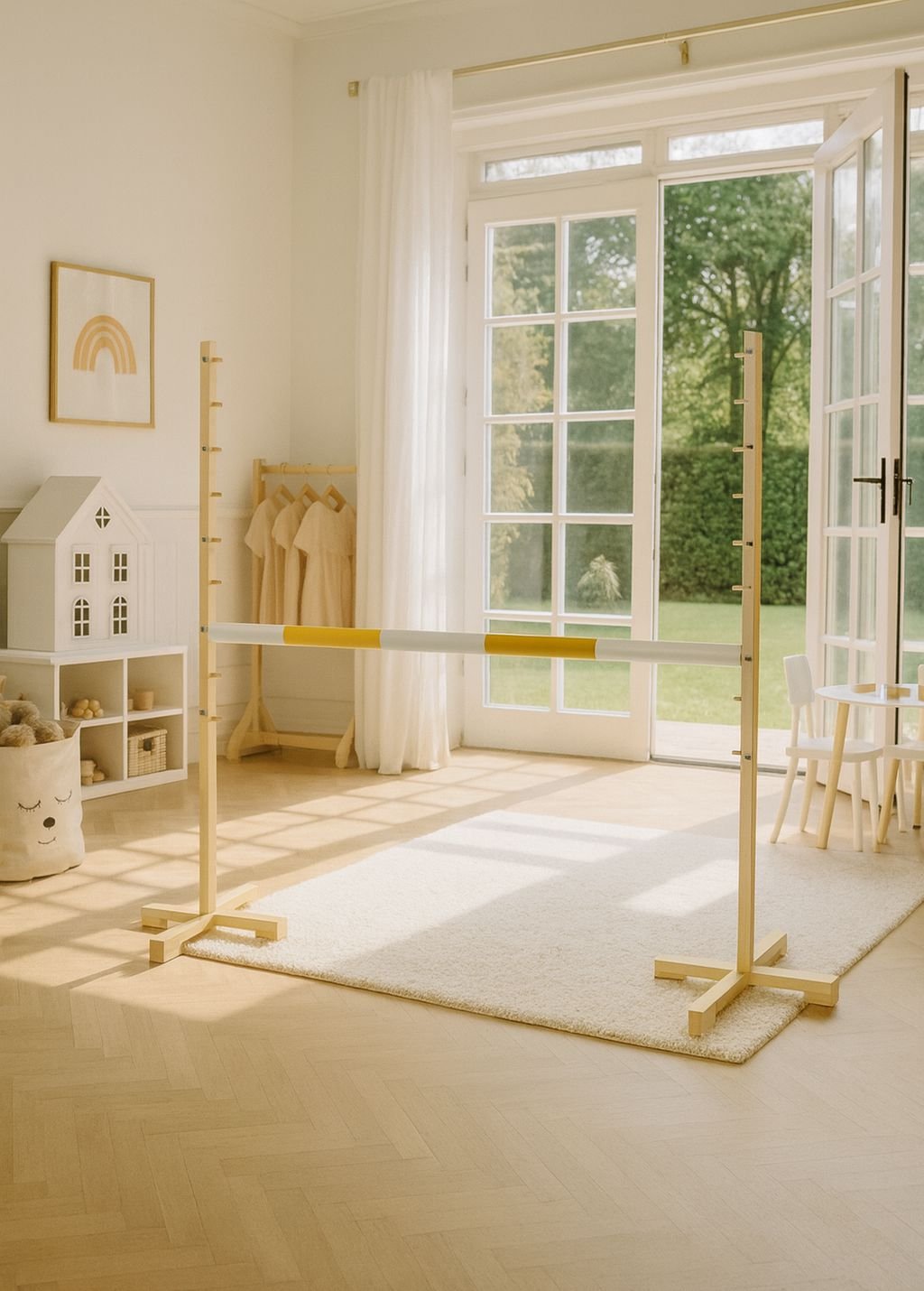 Šuolio kliūtis Hobby Horse, 120cm, geltona kartelė - Image 3