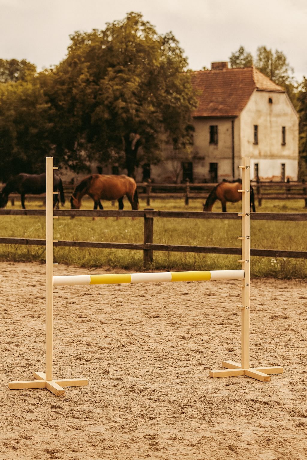 Šuolio kliūtis Hobby Horse, 120cm, geltona kartelė - Image 4