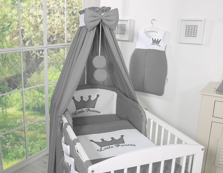 Baldakimas iš audinio – „Little Prince/Princess“ antracitinis - Image 5