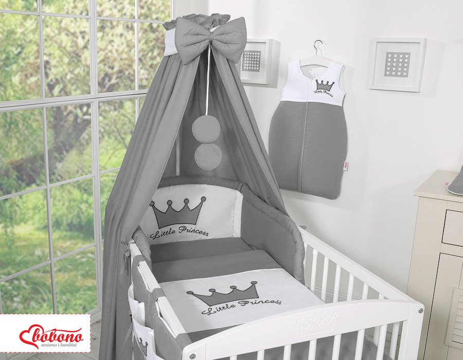 Baldakimas iš audinio – „Little Prince/Princess“ antracitinis - Image 6