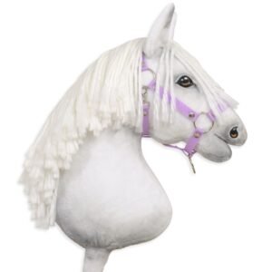 The adjustable halter for Hobby Horse A3 - purple