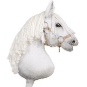 Reguliuojamas apynasris Hobby Horse žirgeliui A3 - smėlio spalvos