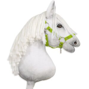 Reguliuojamas apynasris Hobby Horse žirgeliui A3 - limetų žalia