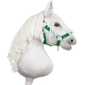 The adjustable halter for Hobby Horse A3 - green