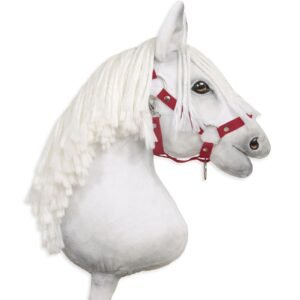 Reguliuojamas apynasris Hobby Horse žirgeliui A3 - bordo