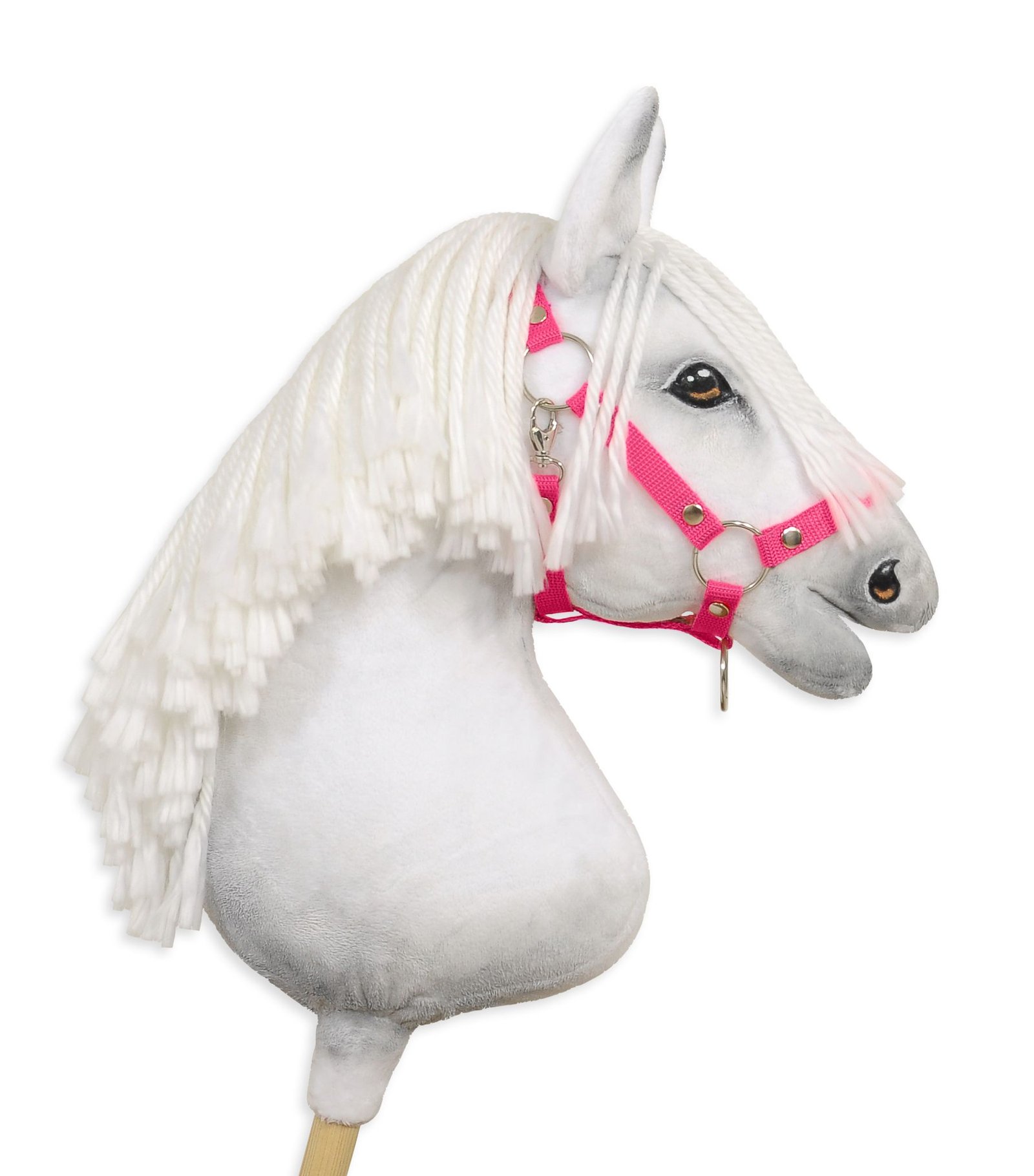 The adjustable halter for Hobby Horse A3 - dark pink