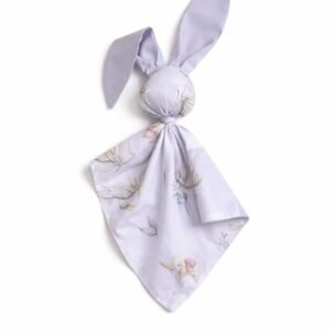 DOUDOU minkšta, jauki medvilninė kiškučio antklodėlė - Žąsys / pilka