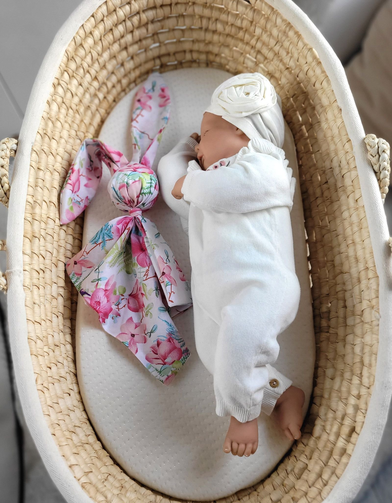 DOUDOU minkšta, jauki medvilninė kiškučio antklodėlė - Kolibriai - Image 4