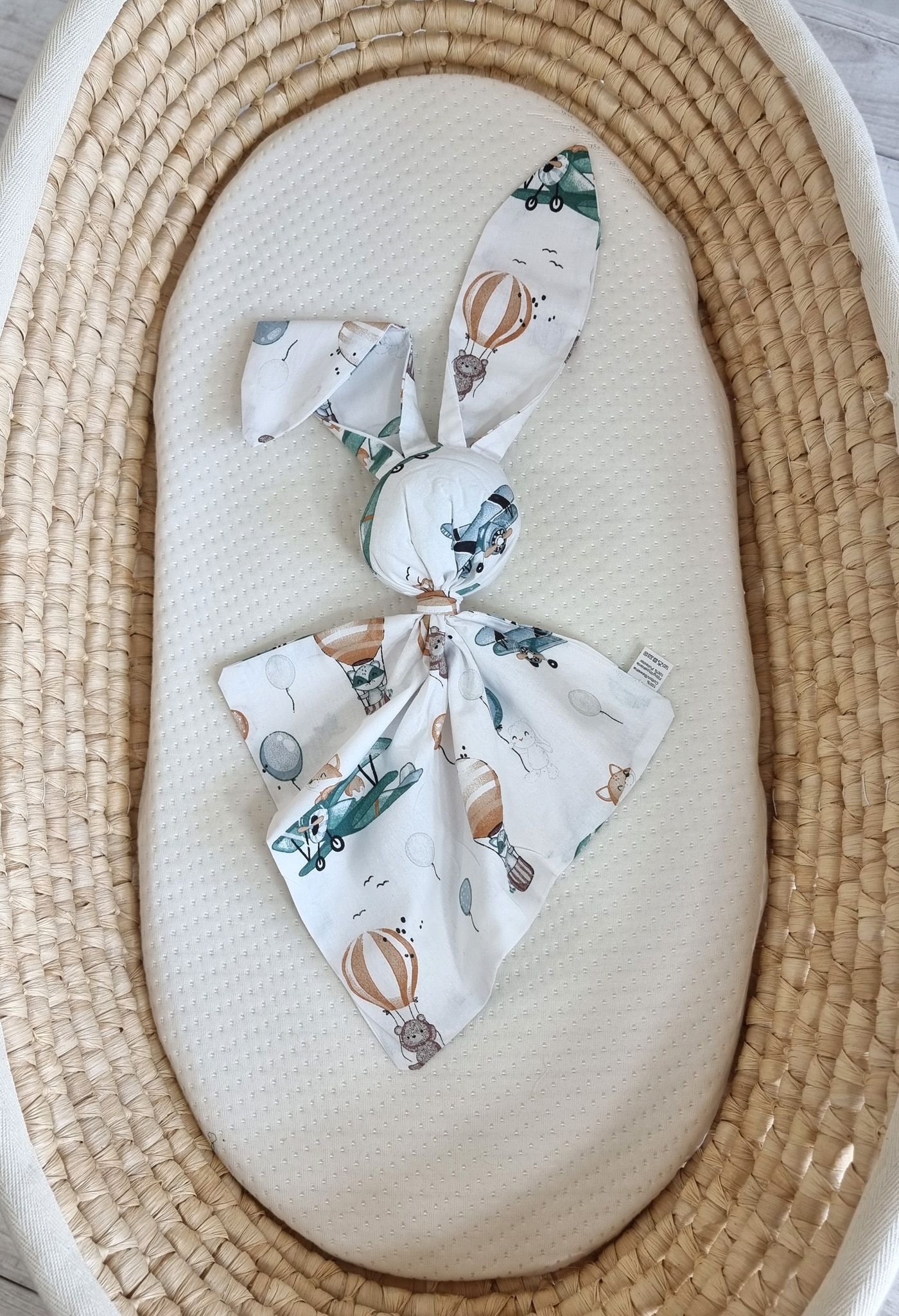 DOUDOU minkšta, jauki medvilninė kiškučio antklodėlė - Dangaus nuotykiai - Image 2