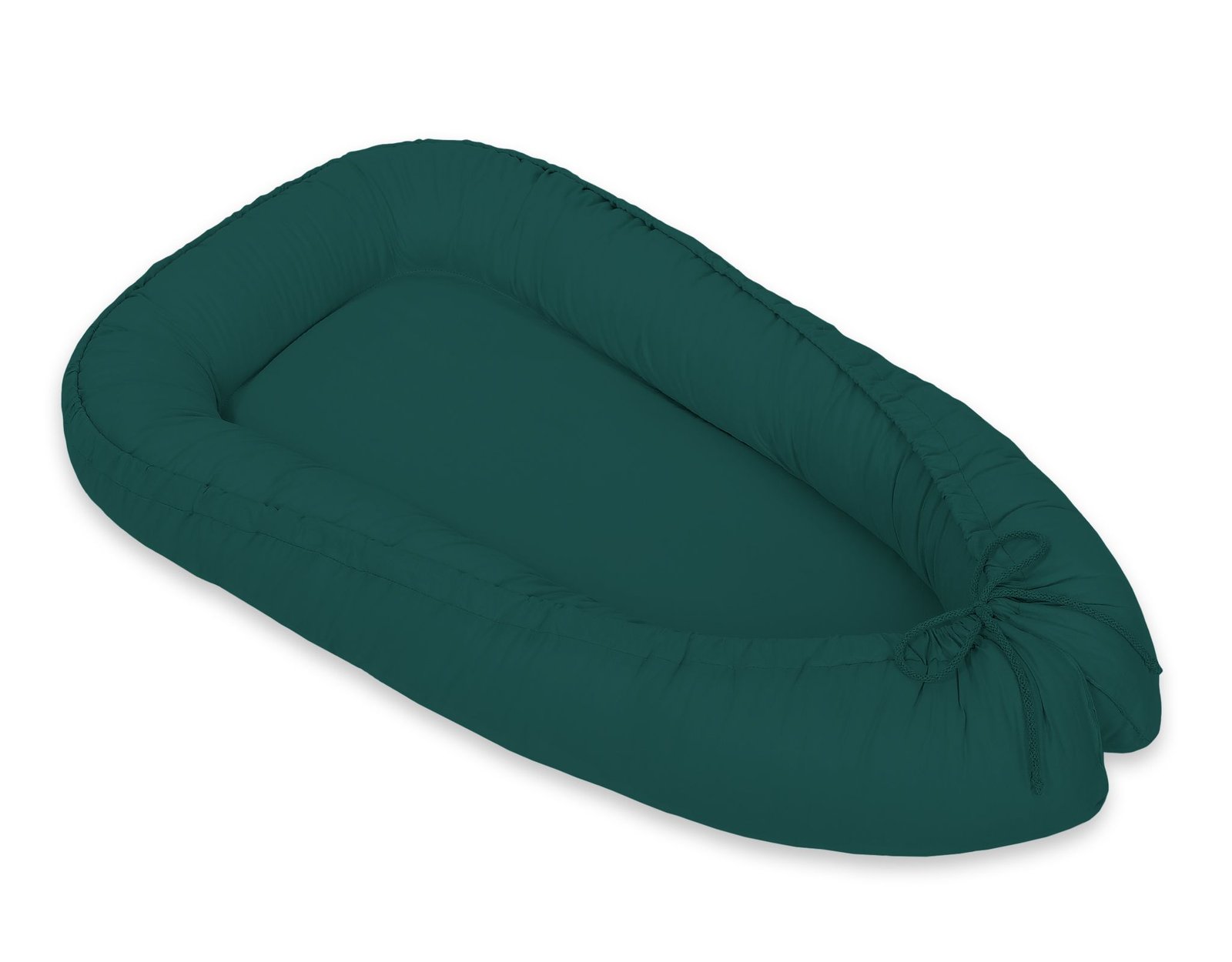 Kūdikio lizdas dvipusis Premium Cocoon naujagimiams MY SWEET BABY - butelio žalia - Image 4