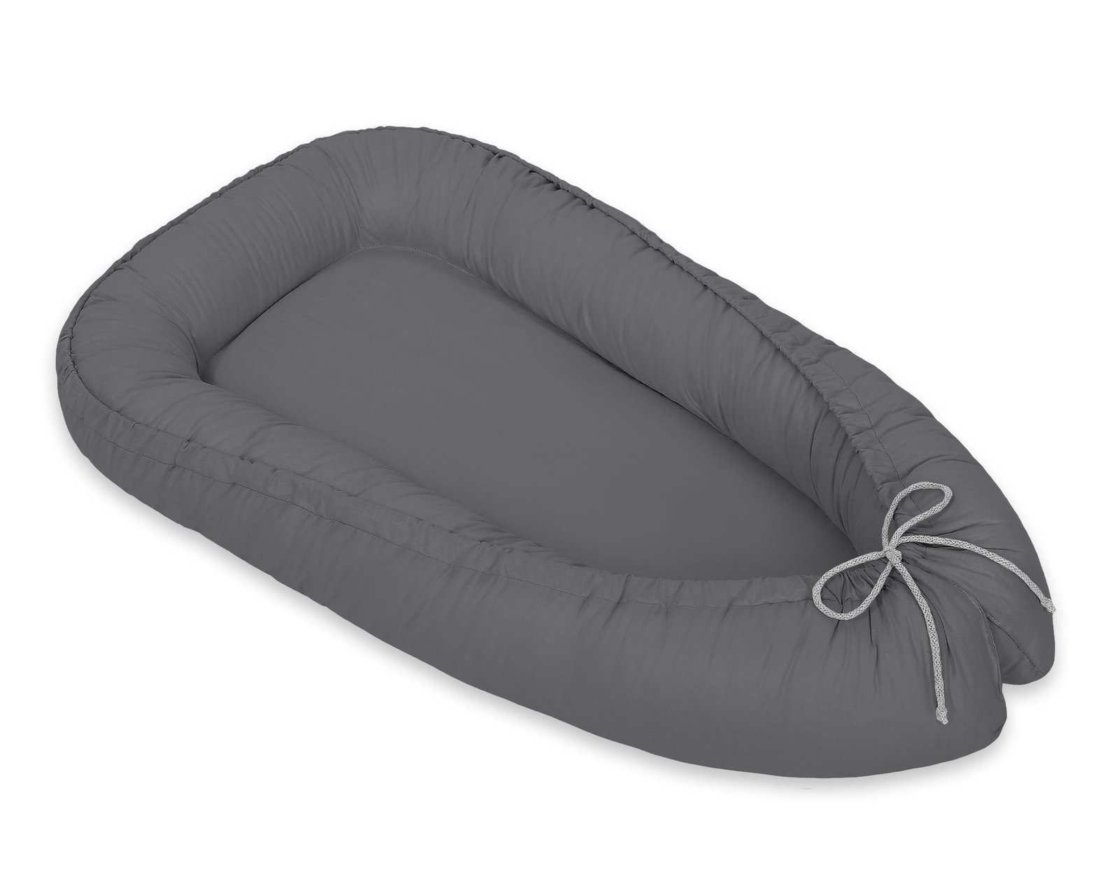 Kūdikio lizdas dvipusis Premium Cocoon naujagimiams MY SWEET BABY - antracito - Image 4