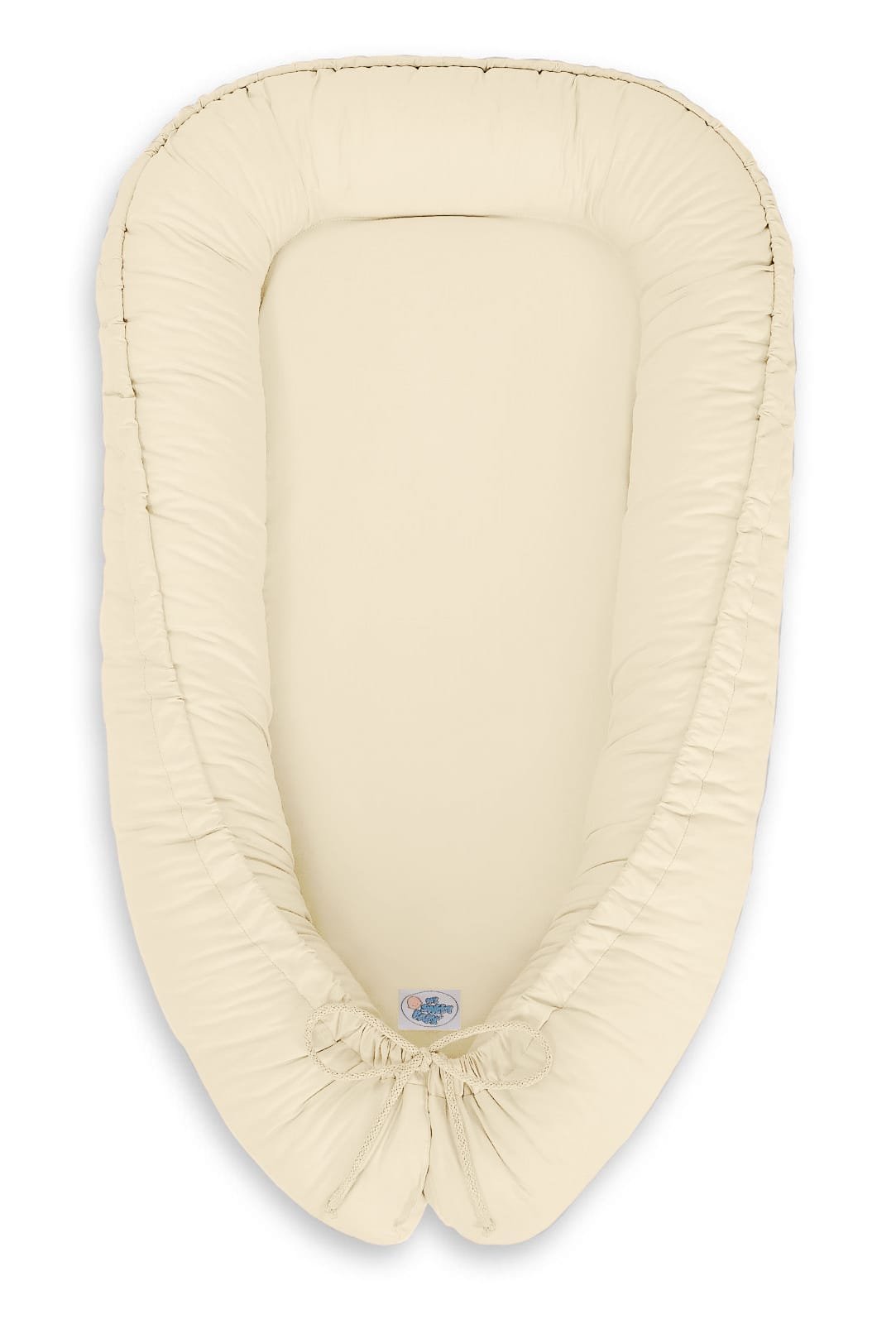 Kūdikio lizdas dvipusis Premium Cocoon naujagimiams MY SWEET BABY - kreminė