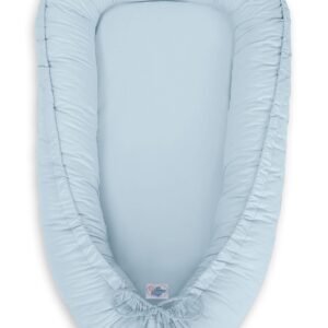 Kūdikio lizdas dvipusis Premium Cocoon naujagimiams MY SWEET BABY - mėlyna