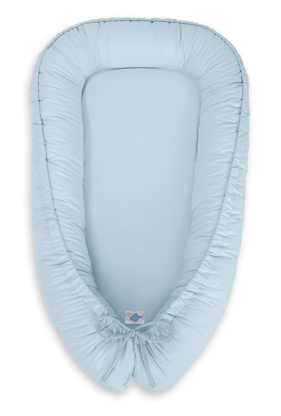 Kūdikio lizdas dvipusis Premium Cocoon naujagimiams MY SWEET BABY - mėlyna