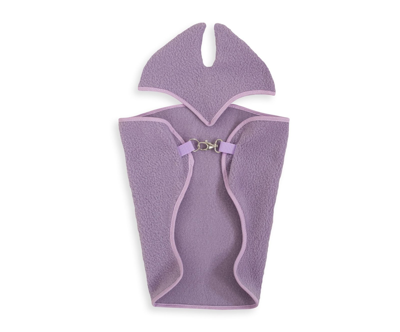 Rinkinys Hobby Horse A3: flisinė antklodė + šiltos ausinės – violetinė - Image 3