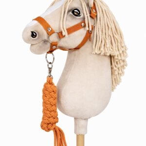Rinkinys Hobby Horse: apynasris A3 + pavadėlis iš virvės - imbiro spalvos