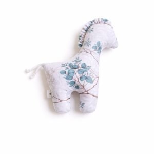 LUCKY Horse - minkštas pirmasis žaislas - Mėlyni paukščiai