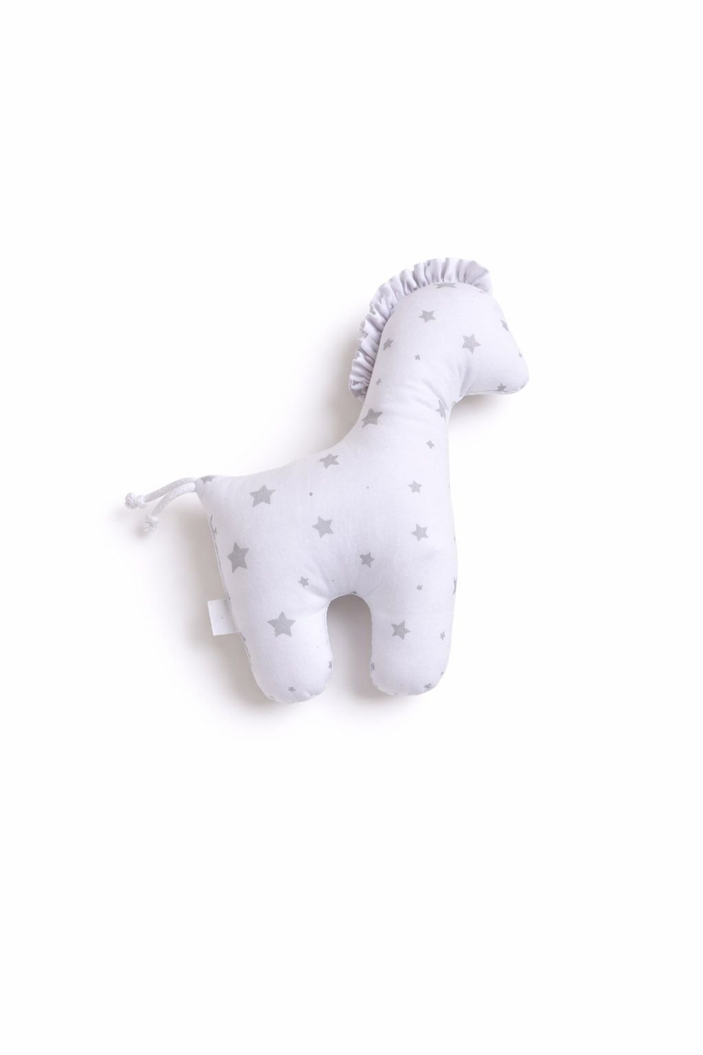LUCKY Horse – minkštas pirmasis glaudžiamasis žaislas – mini pilkos žvaigždutės