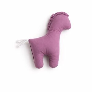 LUCKY Horse - minkštas pirmasis žaislas - Dulsvai rožinė