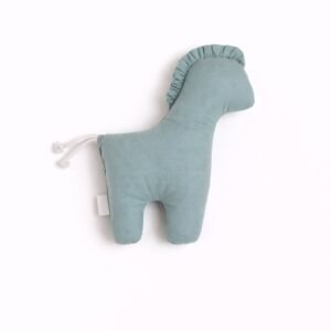 LUCKY Horse – minkštas pirmasis glaudžiamasis žaislas – šalavijo žalia