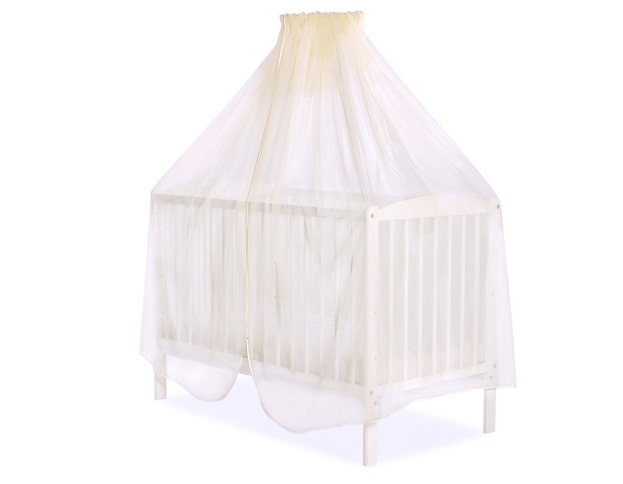 Uodų tinklas iš šifono – kreminė - Image 4