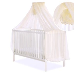 Mosquito-net made of chiffon - cream