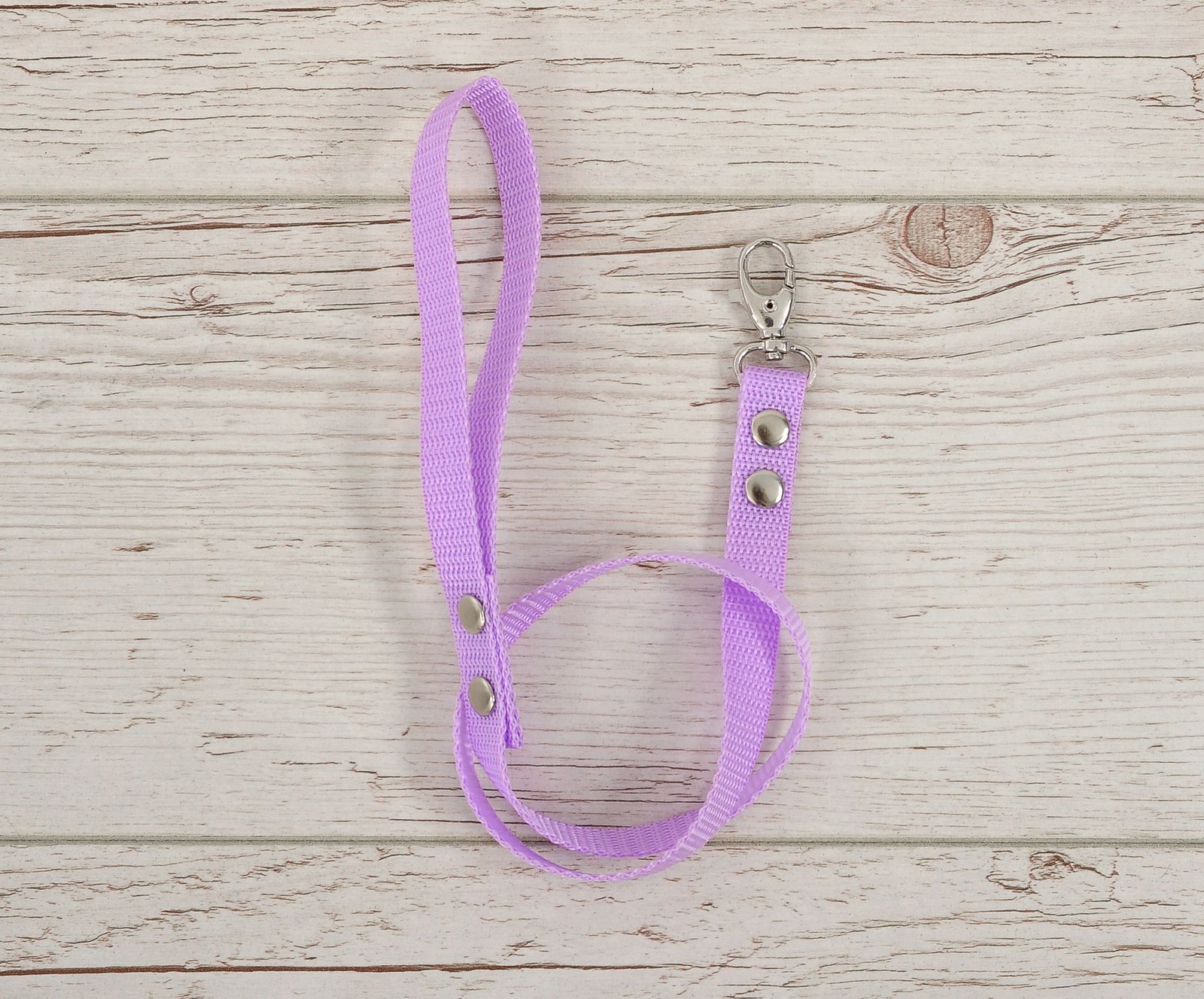 Pavadėlis hobby horse žirgeliui iš juostelės - violetinė - Image 2