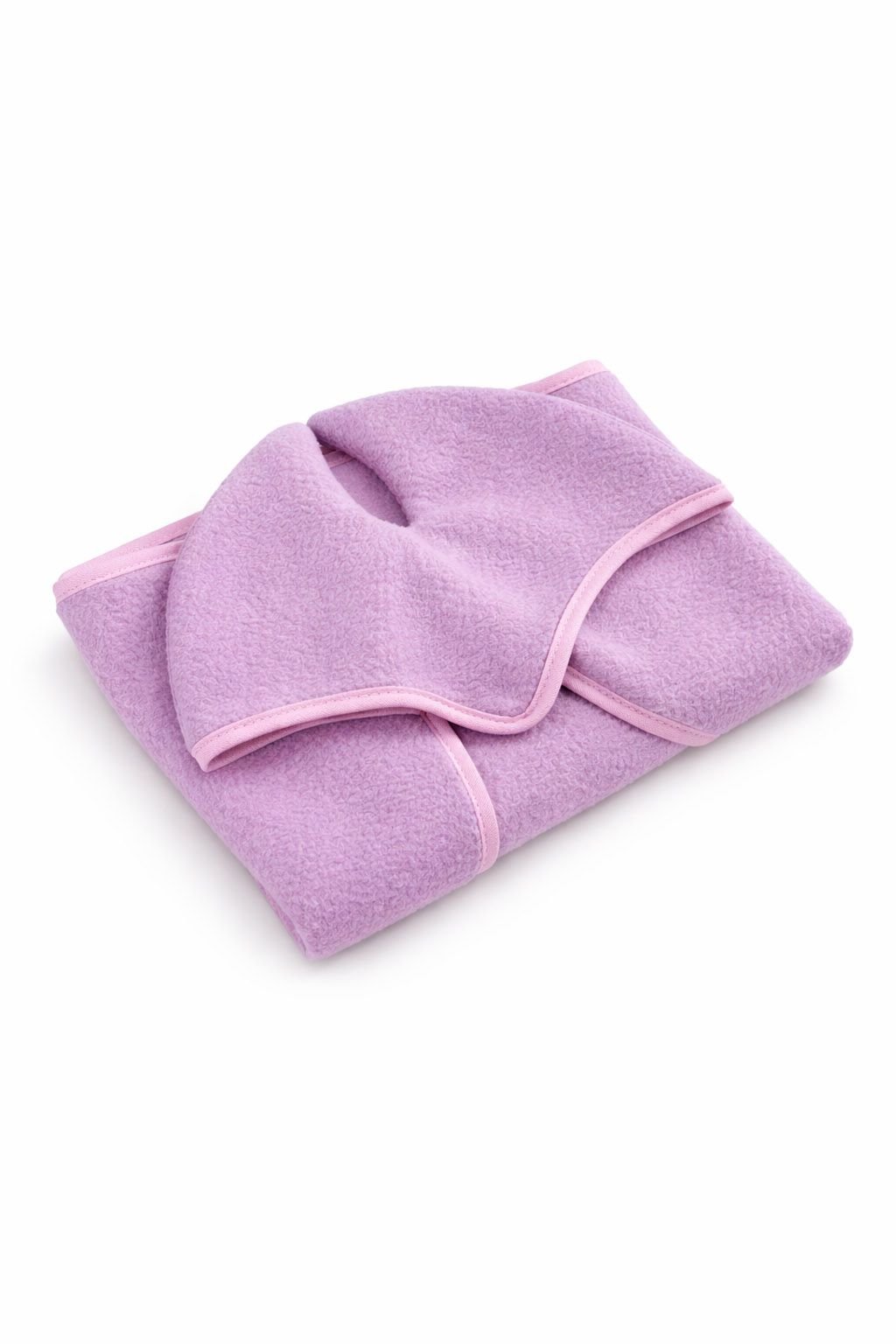 Rinkinys Hobby Horse A3: flisinė antklodė + šiltos ausinės – violetinė - Image 7