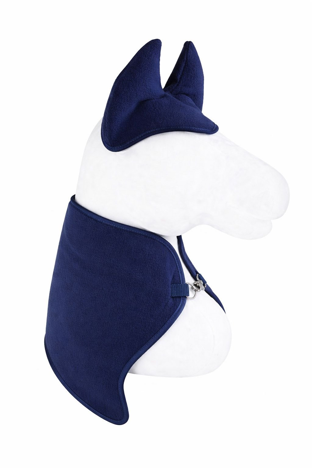 Rinkinys Hobby Horse A3: flisinė antklodė + šiltos ausinės – džinso spalvos - Image 6