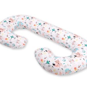 Cotton  pillowcase for pregnancy Pillow C - blue teddy bears