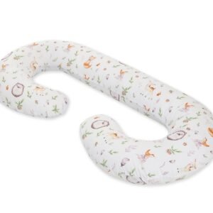Cotton pillowcase for pregnancy Pillow C - forest softness