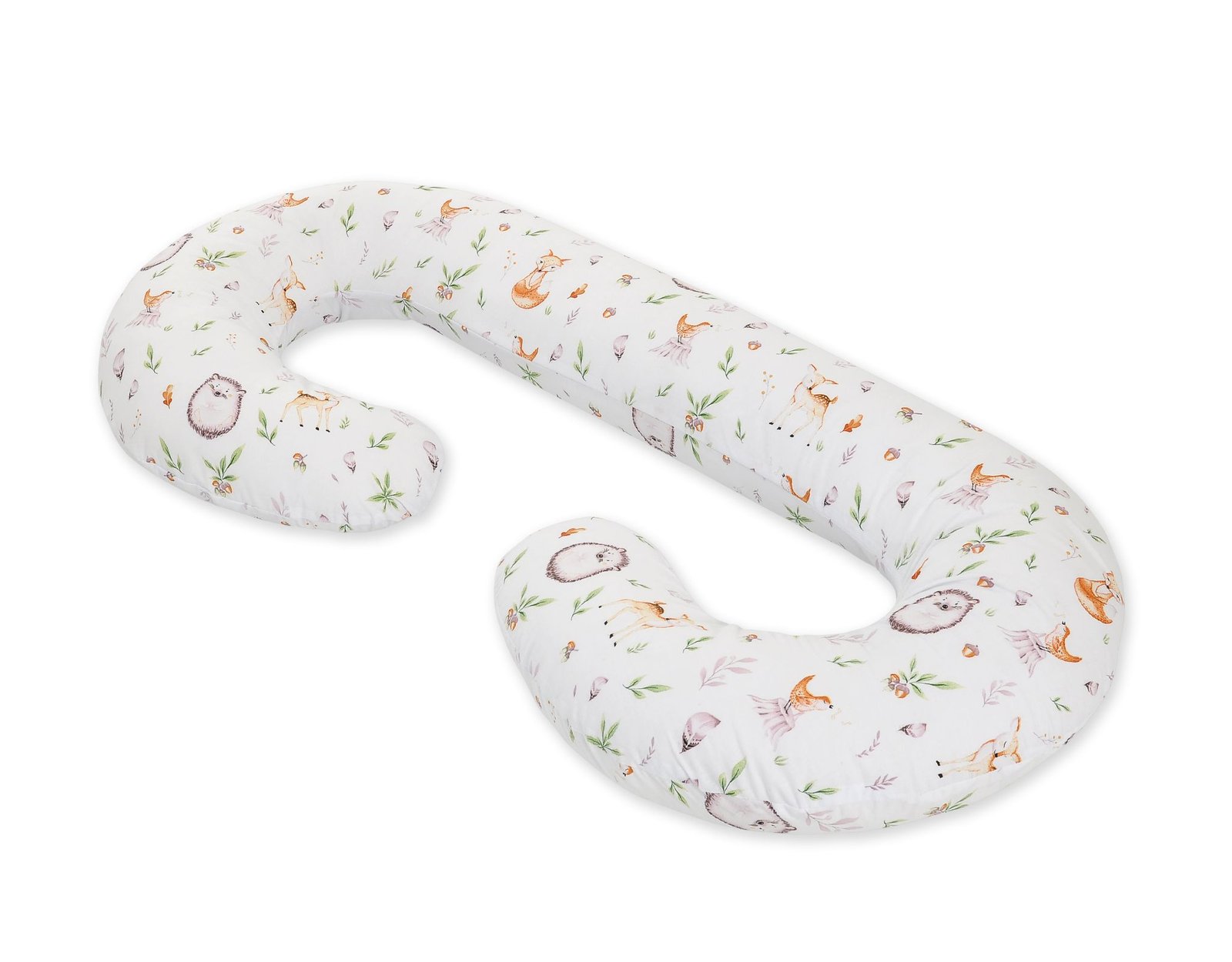 Cotton pillowcase for pregnancy Pillow C - forest softness