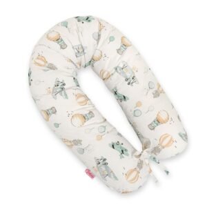 Pregnancy pillow- Longer, removable pillowcase - Sky adventure