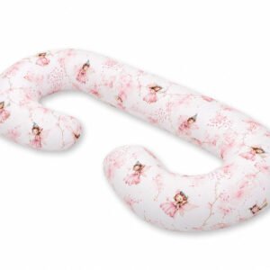 Cotton pillowcase for pregnancy Pillow C - Blossom Fairies