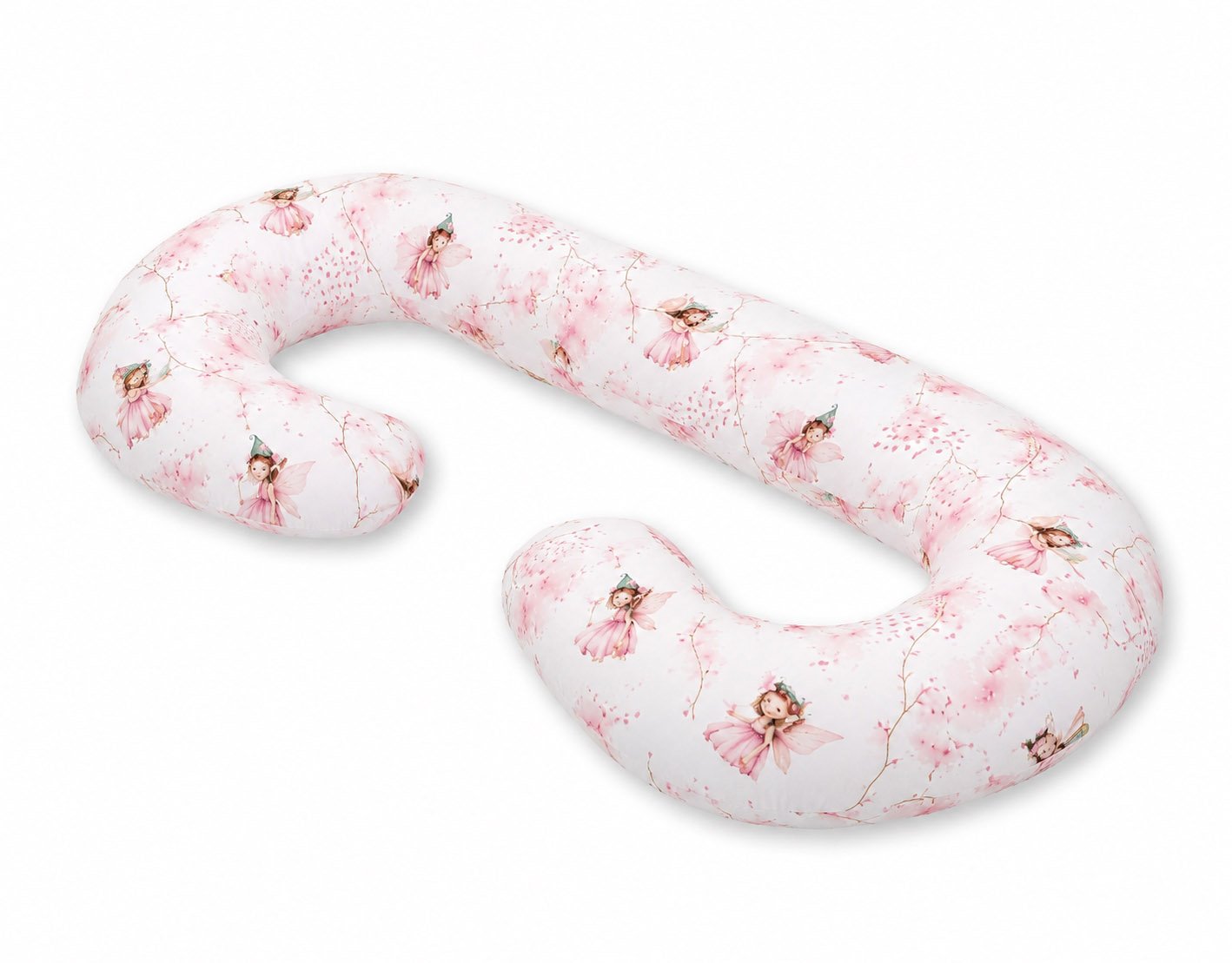 Cotton pillowcase for pregnancy Pillow C - Blossom Fairies