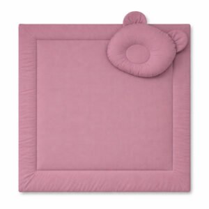 Blanket with pillow - 2pcs set - pastel violet