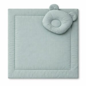 Blanket with pillow - 2pcs set - pastel green
