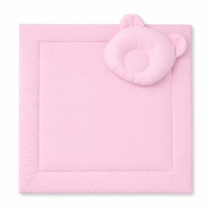 Blanket with pillow - 2pcs set - pink