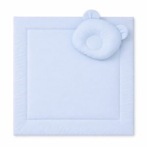 Blanket with pillow - 2pcs set - blue