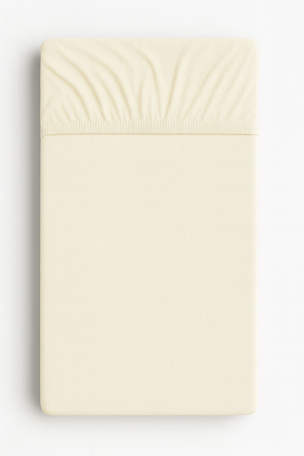 Fitted Terry Sheet 120x60 cm - cream