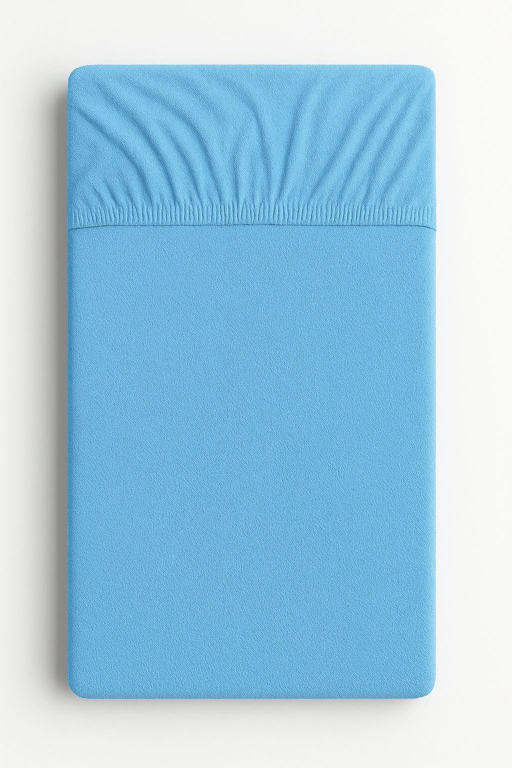 Fitted Terry Sheet 140x70 cm - Blue