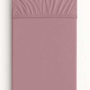 Medvilninė paklodė 120x60cm - pastelinė violetinė