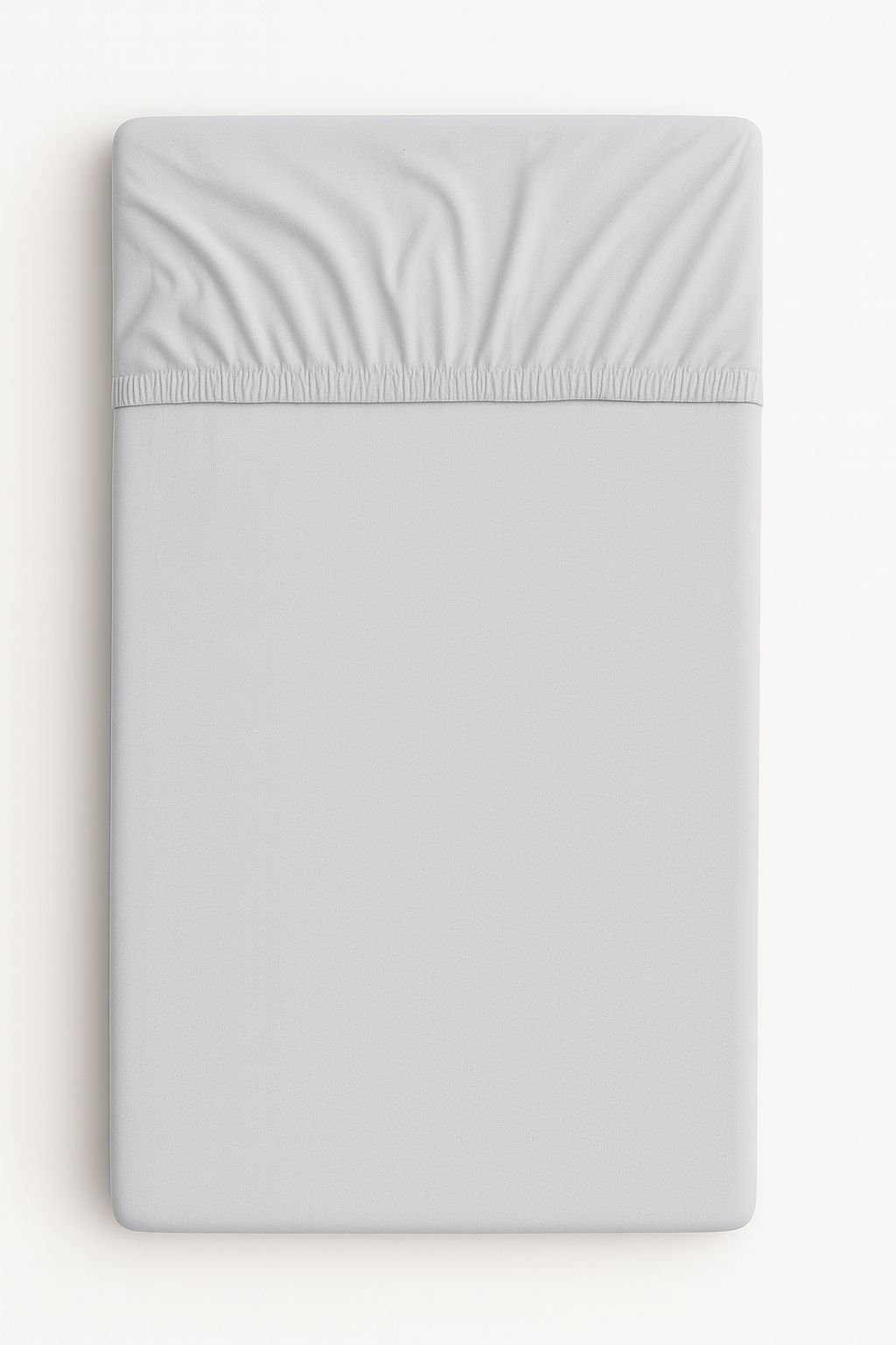 Medvilninė paklodė 120x60cm - pilka